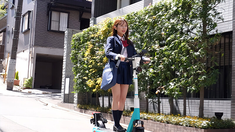 電動キックボードで帰宅する小生意気な巨乳女先輩 不登校デカチン童貞後輩に「ほらっ挿れてみな！」とあおったら逆にメスイキLOOPされたよぉぉ～ - サンプル画像 - 14