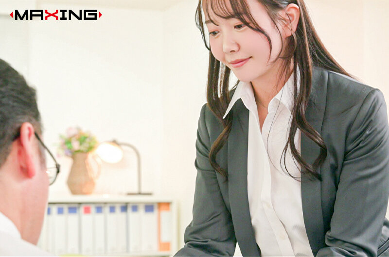 ぶるんぶるんおっぱい社員が不本意ながらも誘惑、とんでもないドM社員でした 綾瀬ことね - サンプル画像 - 1