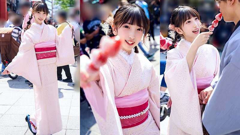 【個人撮影】ロリペタ美少女ことねちゃん（24）来週には転勤で遠くに行ってしまう彼との切な愛しいラブラブ、最後の浅草デート生ハメ中出し映像流出 - サンプル画像 - 1