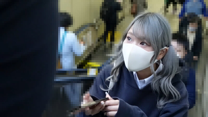 痴●電車＃032 実はウブっ子！？制服JKギャル - サンプル画像 - 2