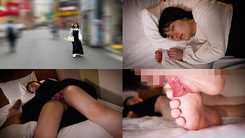 無防備に寝てる女に中出し卑猥行為7 垢抜けない美人 色白学生女 - サンプル画像 - 1