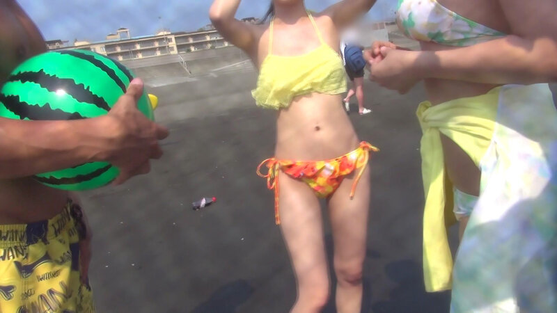 海×ナンパ×ビキニセックス！偽企画に騙されてビキニのままハメられた素人娘たち 2 - サンプル画像 - 17