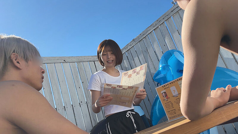海の家 看板娘狩り 生刺し精子まみれ - サンプル画像 - 4