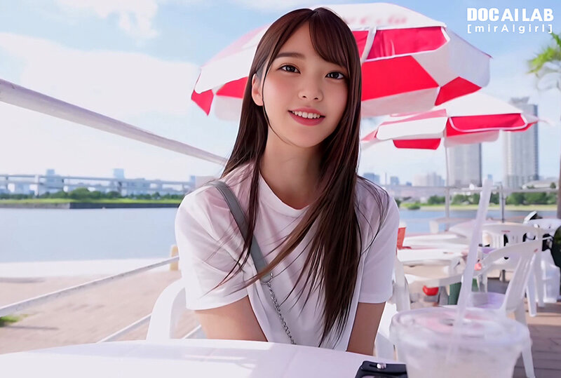 AI現役女子大生インフルエンサー AV Debut！！@ゆりちゃん - サンプル画像 - 3