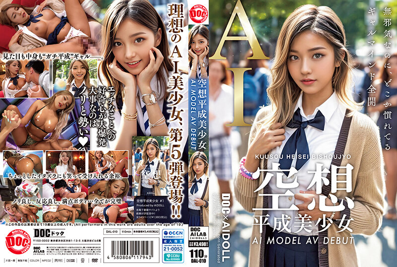 空想平成美少女 AI MODEL AV DEBUT - サンプル画像 - 19