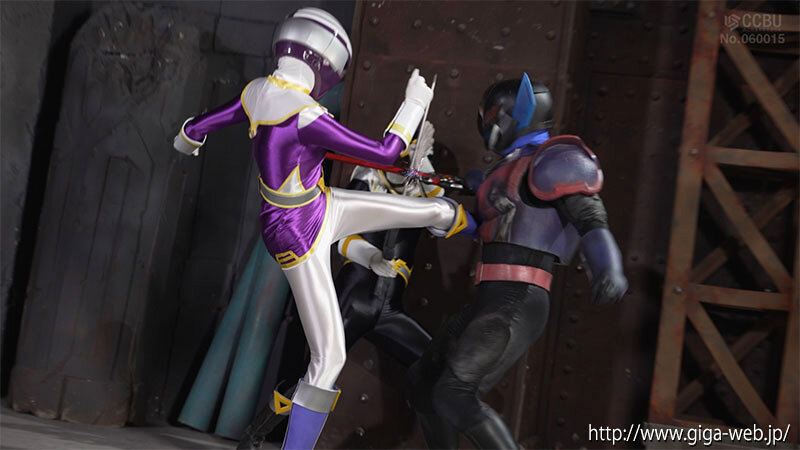 憧れ戦隊ヒロインをしもべ化EX 天翔戦隊ウィングレンジャー 女司令官パープルウィング 工藤ゆり - サンプル画像 - 3