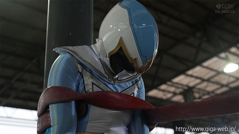 戦隊ヒロインアクションピンチ～陥落 夢幻戦隊ミスティックレンジャー ミスティックブルー［アクションピンチ編］ 小野寺舞 - サンプル画像 - 9