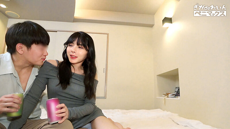 天性のバキュームアナルを持つモデル体型男の娘と初ハメ撮り！止まらないケツイキに我慢できずクリチ●ポから白濁精子をドピュッ♪→メス堕ち顔へたっぷり顔射！！【こはく】 松嶺こはく - サンプル画像 - 2