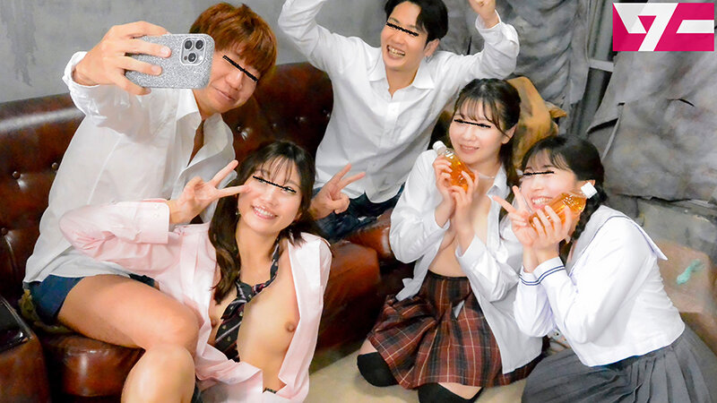 ハメ撮りドキュメント 秘密のアジトで乱交パーティー。Z世代女子の超激低な貞操観念！ヤリマン＆ヤリチンが集まる溜り場で初めて会った男女は誰とでも簡単にエッチしてしまう… - サンプル画像 - 9