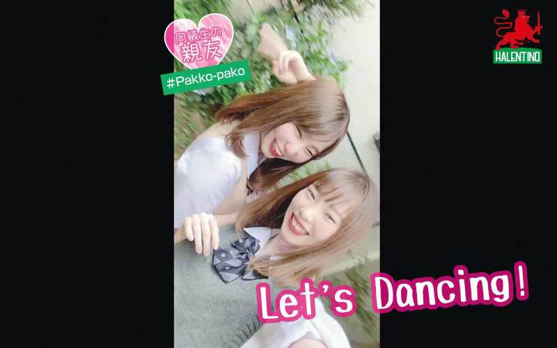 【りこ＆ありさ】SNSでパンチラダンシングしまくり2人組J●をフォローしたら ガチイキ アへ顔 3P出来ました（喜） - サンプル画像 - 1