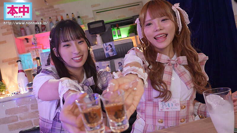推したらヤレるコンカフェ 3組のコンビが太客の僕を中出し誘惑して奪い合い！ ～女子大生コンビみのり・玲衣編～ - サンプル画像 - 3