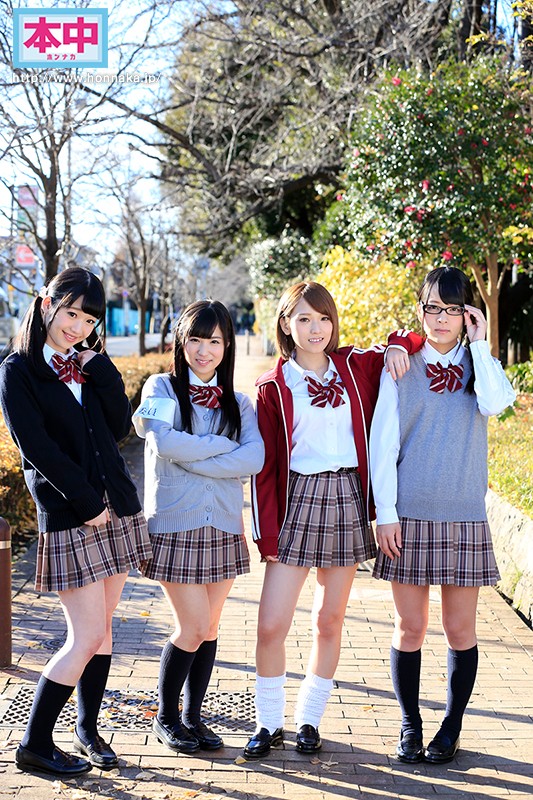 絶対女子校生 中出し大乱交スペシャル - サンプル画像 - 1