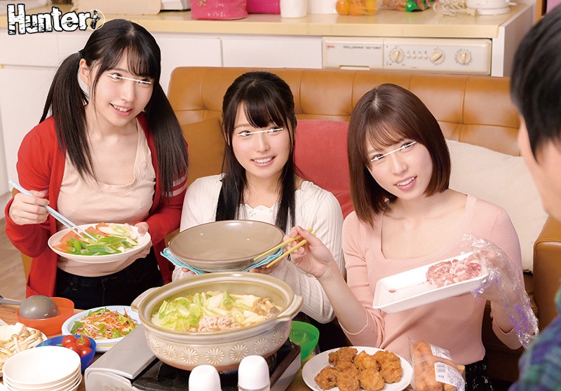 男だらけのオフ会だと思ったら、周りは全員女で男はボク1人！ゲーム好きが集まる鍋パーティーオフ会に初めて行ったボク。予想に反してボク以外… - サンプル画像 - 1