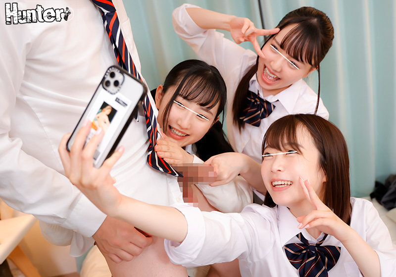 「退屈だから遊んであげる！」「エッチしたい？」「早くチ○ポ出しなよ！」暇つぶしにチ○ポと精子を絞り取る近所のマセガキ女子○生とまさかの4P！ - サンプル画像 - 6