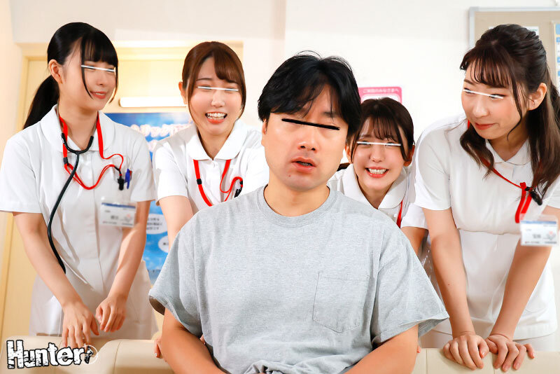 欲求不満な看護師と中出しハーレム乱交！忙しい看護師の息抜きはボクの萎えない絶倫チ○ポ！看護師に囲まれ手コキ＆フェラが日課のハーレム入院生活！ - サンプル画像 - 2