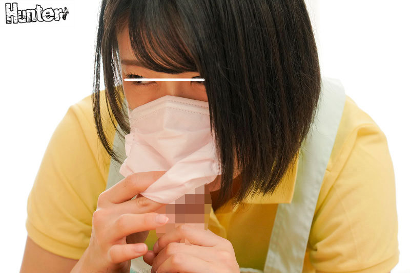 気弱で真面目に働くマスク巨乳ちゃんはセクハラせずにはいられない！マスク下の本性は超エロ女で恥ずかしがりながらも発情！家政婦、介護士、エステ - サンプル画像 - 10