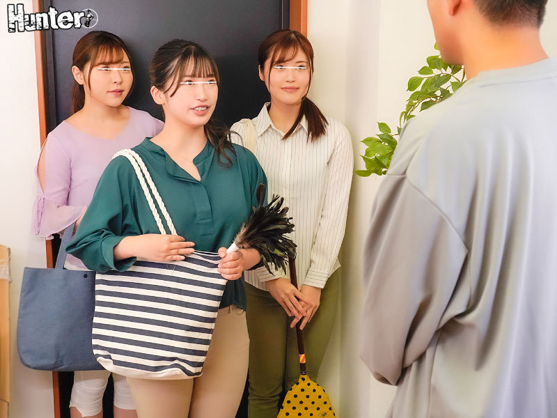 裸エプロンをしながら掃除をしてくれる出張家事代行サービス！料金はお高いが巨乳・巨尻の家政婦さんが掃除してくれてチ○ポも掃除！でハメ放題！ - サンプル画像 - 2