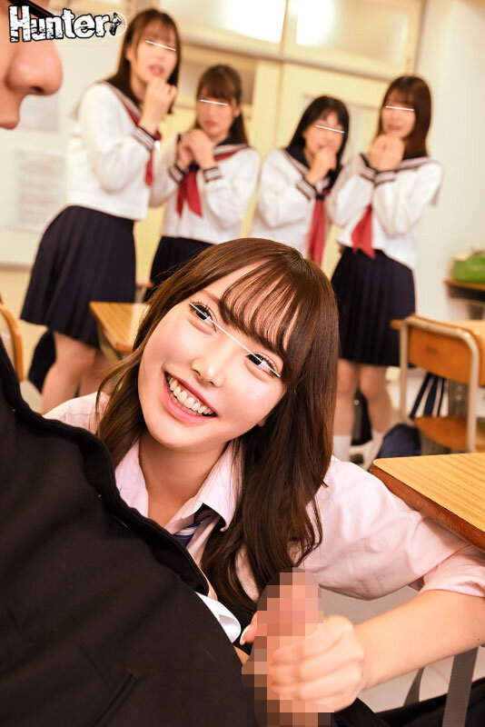 『放課後ヌイてやろっか？』田舎の学校に東京からヤリマンギャルが転校してきた！それまではエッチとは無縁の奥手女子たちは影響されてヤリマン化 - サンプル画像 - 4