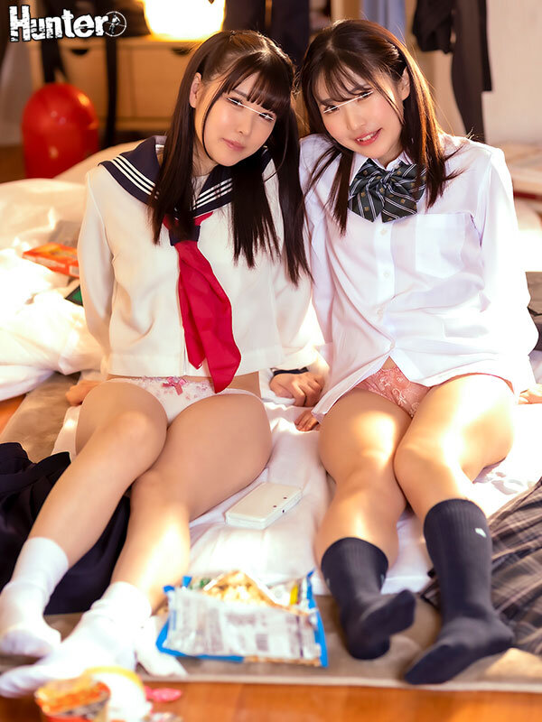 「鍵失くしちゃったからおじさんの部屋入れて！」隣に住む鍵っ子姉妹とまさかの神3P！お隣さんはシングルマザーでいつも夜は部屋で2人きりの姉妹。 - サンプル画像 - 1