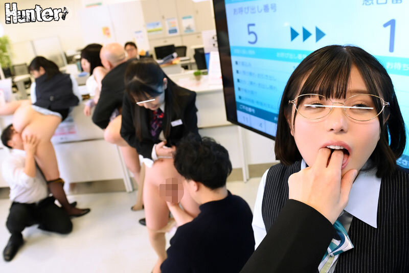 だれとでも定額挿れ放題 銀行編2 その地方銀行はお金以外に、おち○ちんも銀行内の職員なら営業時間中は誰にでも出し挿れ自由、挿れ放題！ - サンプル画像 - 6