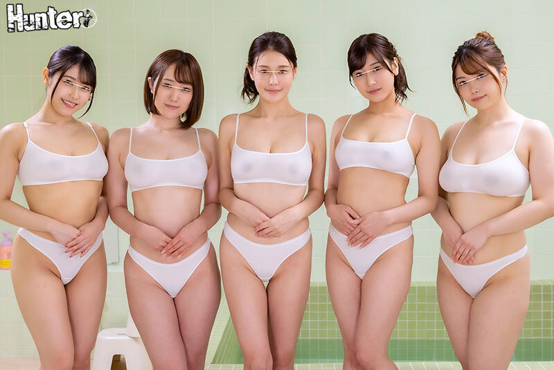 巨乳サウナレディと極上のハーレム体験！オイルエステ有り！ローションプレイ有り！どんなエロい要望にも応えながら丁寧に気持ち良く体を洗い流して… - サンプル画像 - 1