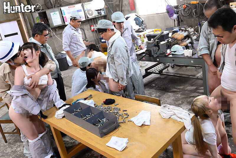 だれとでも定額挿れ放題！町工場編 月々定額料金さえ支払えば、女性工員でも事務の女の子でも社長の娘でも誰にでも挿れ放題！ - サンプル画像 - 7