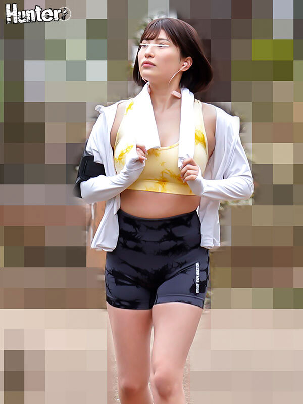 ランナーズハイで興奮状態の巨乳若妻は身近なチ○ポでクールダウン！ - サンプル画像 - 3