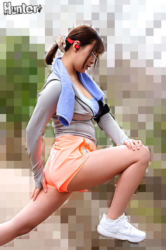 ランナーズハイで興奮状態の巨乳若妻は身近なチ○ポでクールダウン！ - サンプル画像 - 6