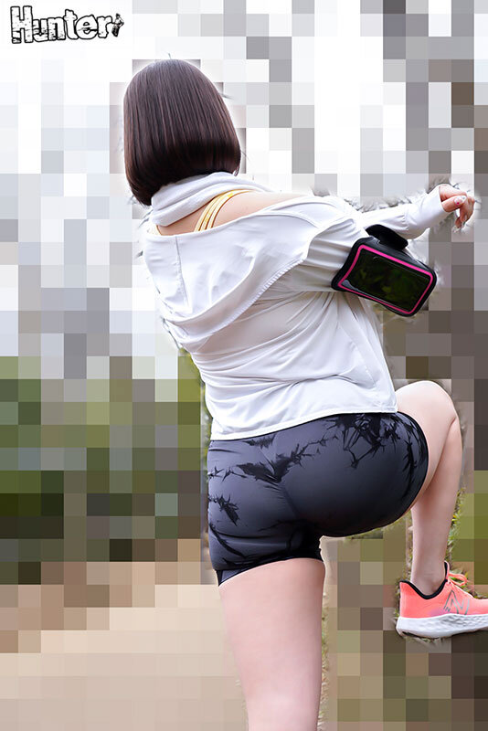 ランナーズハイで興奮状態の巨乳若妻は身近なチ○ポでクールダウン！ - サンプル画像 - 7