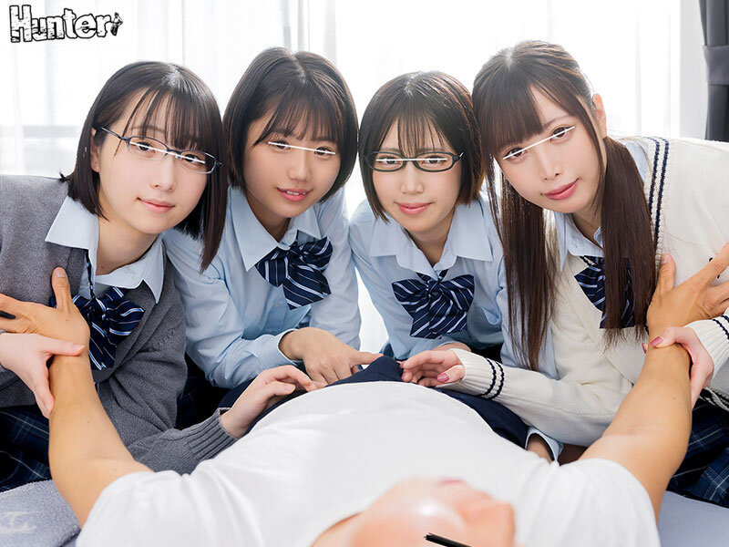 ボクの引きこもりチ〇ポが唯一の息抜き！セックスIQも高めな優等生女子がボクの部屋に雪崩れ込みハーレム乱交！不登校になったボクを心配して… - サンプル画像 - 3