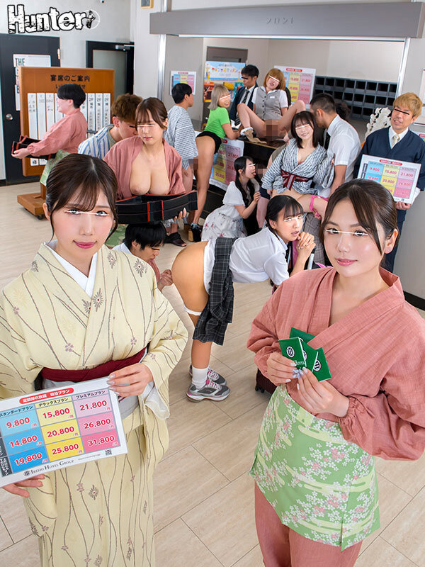 だれとでも挿れ放題！ホテル編2月々定額料金を支払えば何泊でも何発でも出来ちゃうサブスクホテルがついに登場！！ホテル従業員、宿泊客…誰にでも - サンプル画像 - 1