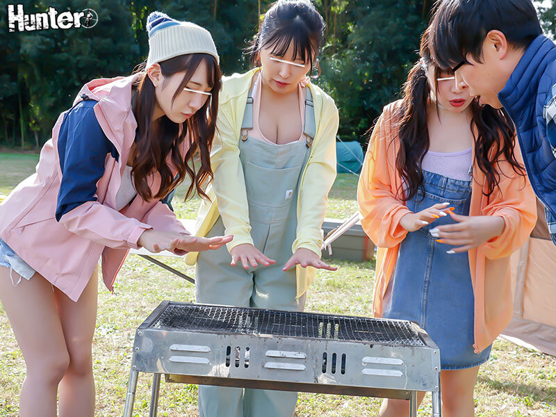 山奥のキャンプ場で乱交・乱交・大乱交！初心者キャンパー女子たちの手伝いをすることになったボク。奇跡的にこっそりエッチな展開！と思いきや更に - サンプル画像 - 4