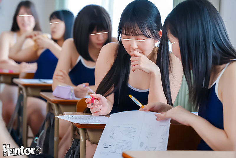 スク水登校が当たり前になった女子○生の日常観測 ある街の女子校で義務付けられたスク水登校。彼女たちはスク水で今まで通り電車に乗り、授業をして、よく遊び、よく SEX をする。 - サンプル画像 - 7