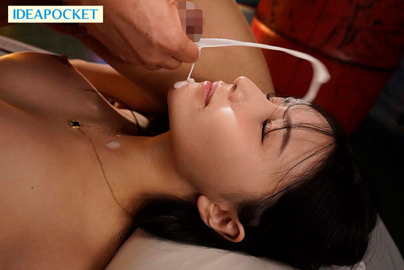 絶世の美女と中年おやじのナマ舌とナマ唾が卑猥に絡み合う濃密ベロキスと国宝美顔に絶え間なく顔射される濃厚ザーメン 藤咲まい - サンプル画像 - 9