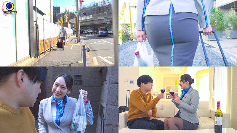 近所に住むデカ尻キャビンアテンダントのアラサー性欲挑発に押されヤング即勃起したら尻テクで何度も中出し射精させてくれた。 弥生みづき - サンプル画像 - 1