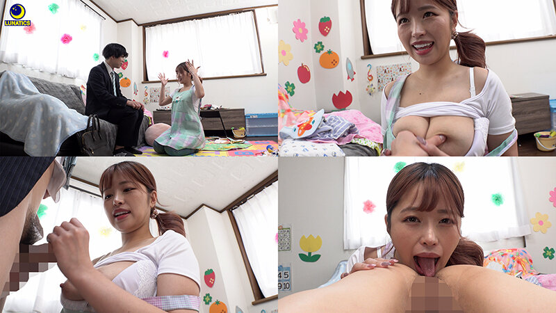 仕事でムラムラが溜まりまくったお疲れち○ぽを気の毒に思った近所の巨乳ギャル保育士がバブみ溢れるあまあま赤ちゃん淫語授乳手コキで何度も癒やし射精させてくれた。 椿りか - サンプル画像 - 2