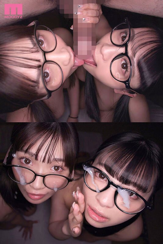 修学旅行中、地味メガネ巨乳をお風呂に誘ったら… ビチョ濡れでW爆乳揉みまくり中出しできちゃった普段は地味な僕…。 花柳杏奈・美園和花 - サンプル画像 - 4