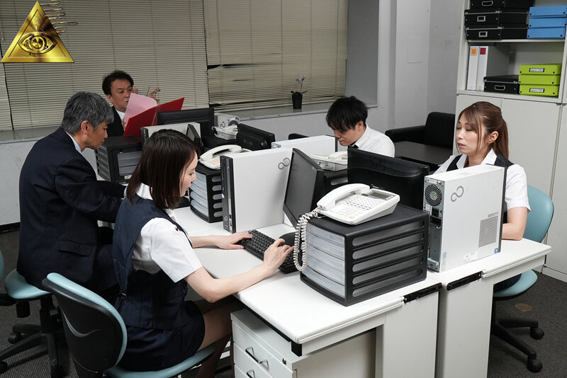 W痴女OL潮吹き中出しSEX - サンプル画像 - 1