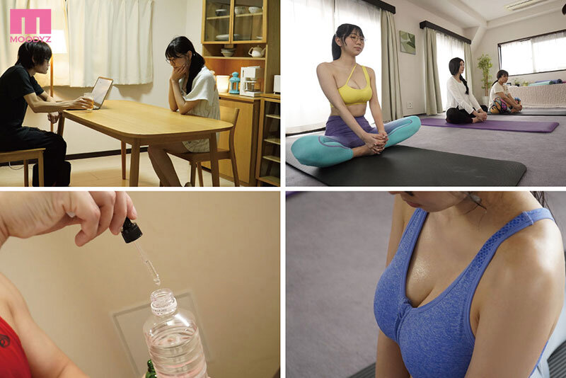 中出し妊活ヨガ教室-媚薬と排卵誘発剤で汗だくでイカされ続けた地味スレンダー巨乳若妻- 百田光稀 - サンプル画像 - 1