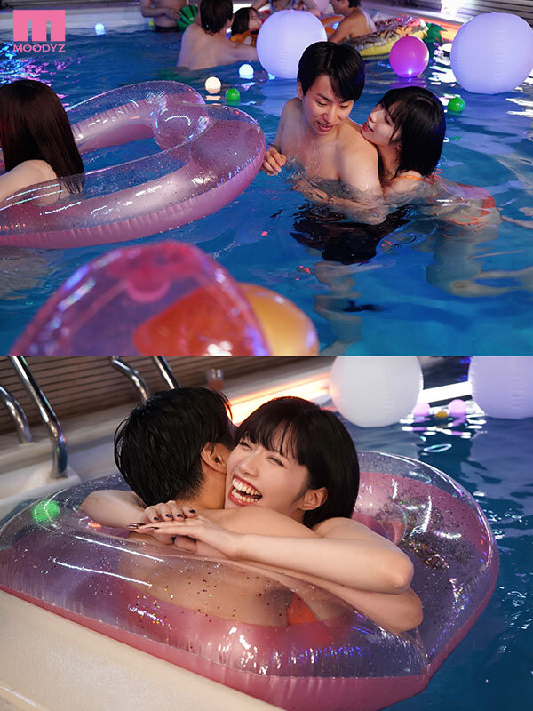 ナイトプールで彼女の親友の逆NTR 超肉食なエロがり美女の誘惑に我慢できず中出し浮気 石原希望 - サンプル画像 - 3