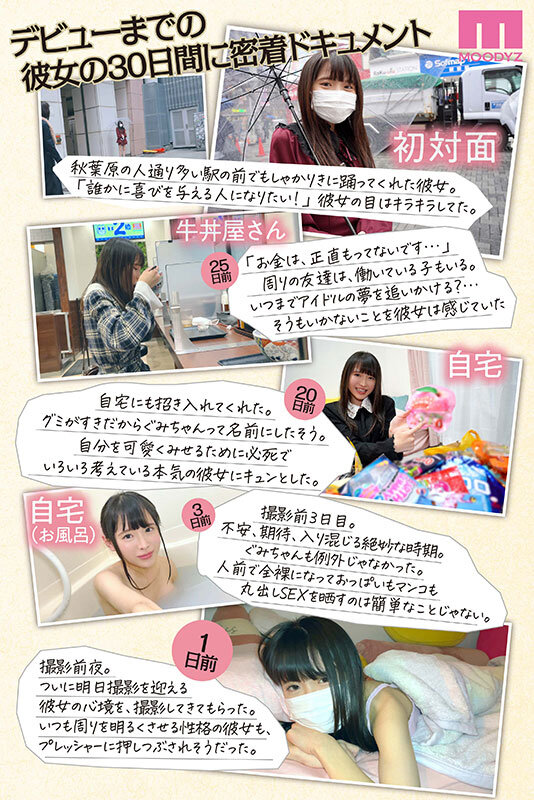 新人 もう一度アイドルになりたくて... 虹色ぐみ AV DEBUT - サンプル画像 - 3