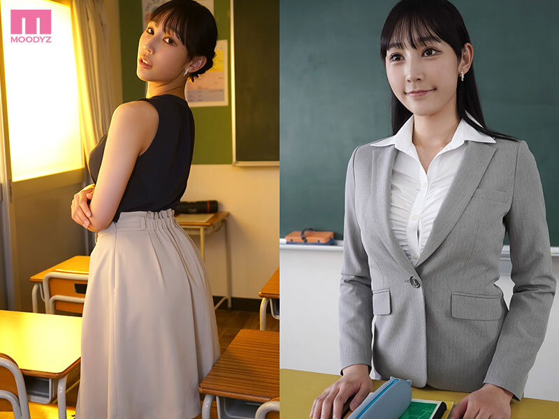 在学中、きれいな先生に呼び出され痴女られまくっていた僕たちの青春時代 白浜果歩 - サンプル画像 - 1