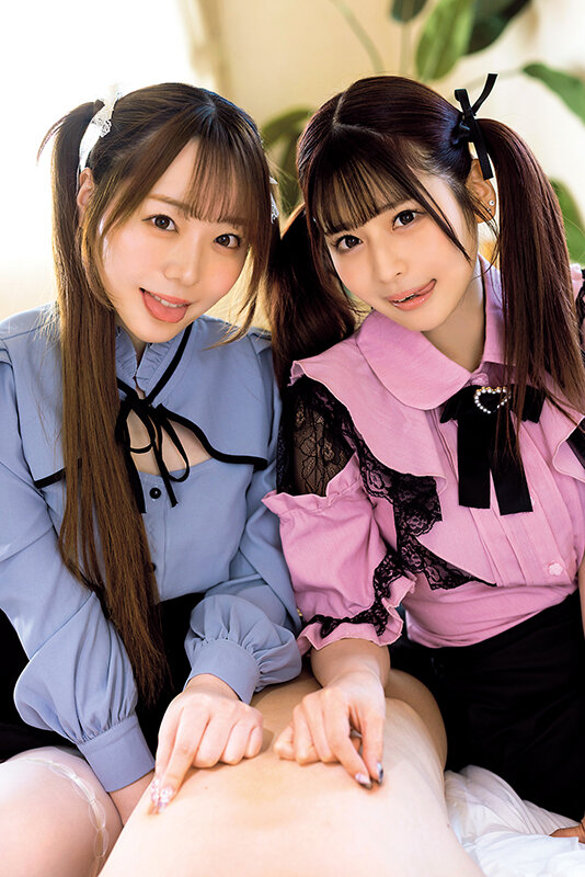 「乳首責めるのだ～いしゅき」ビンカン乳首M男が大好物のぴえん女子たちがオトコを捕獲して甘サドW乳首責め - サンプル画像 - 2