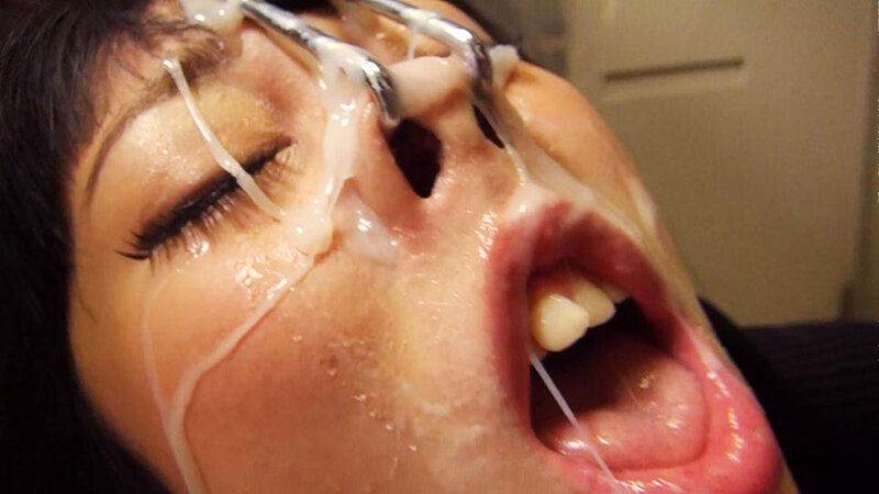 顔面を覆い尽くす！イカ臭いどろどろザーメンシャワー4時間 - サンプル画像 - 9