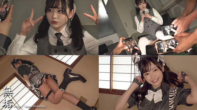 清楚系地下アイドルと裏営業で繋がるオフパコ乱交撮影会。 オタクみんなに聖水マーキングで推させて離さないド変態潮吹き天使。 響乃うた - サンプル画像 - 1