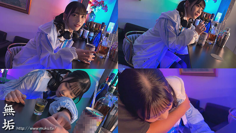 BARで出会った仕事終わりのコンカフェ嬢と ベロ酔い店内3P・ホテルお持ち帰りイキ過ぎ乱交SEX 望実かなえ - サンプル画像 - 1