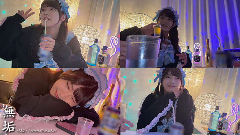 BARで出会った仕事終わりのコンカフェ嬢と ベロ酔い店内3P・ホテルお持ち帰りイキ過ぎ乱交SEX 美木ひなの - サンプル画像 - 2