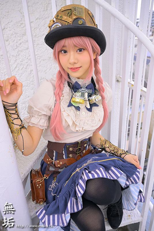 スチームパンク・コスプレイヤー 快感を欲しがる発情コスプレ少女と完全着衣オフパコ5SEX 赤名いと - サンプル画像 - 1