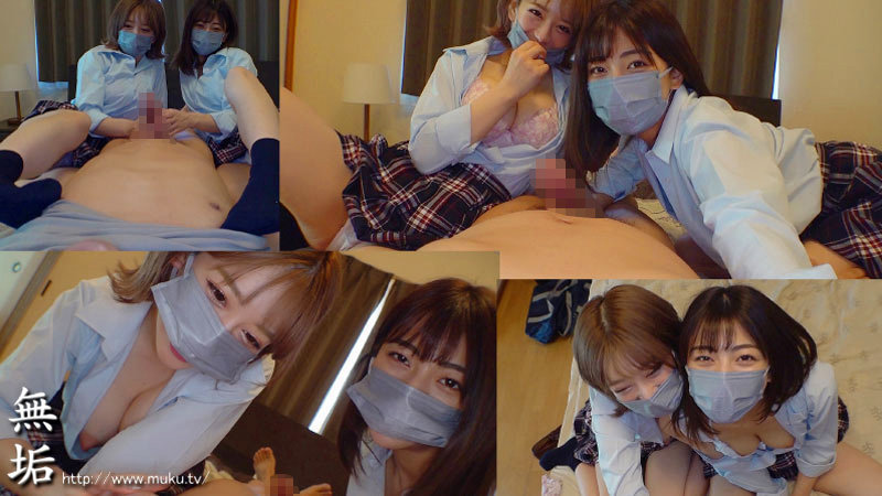 オジサンの事を見下している生意気な少女達を理解らせWレ×プ - サンプル画像 - 3