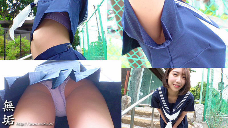 スレンダーな制服少女を、ただ欲望のままに汚したい。 制服フェティシズム（MUKD-590） - サンプル画像 - 1